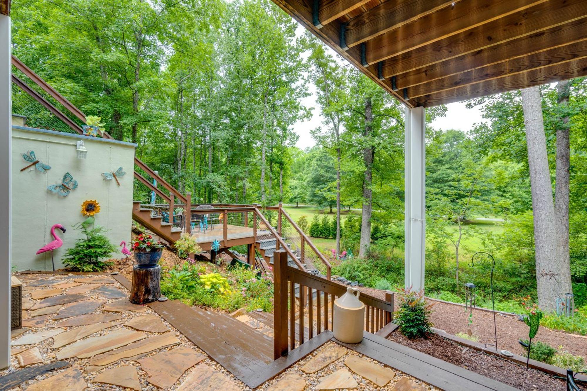 Creekside Hendersonville Haven Hot Tub And Fire Pit Exterior foto